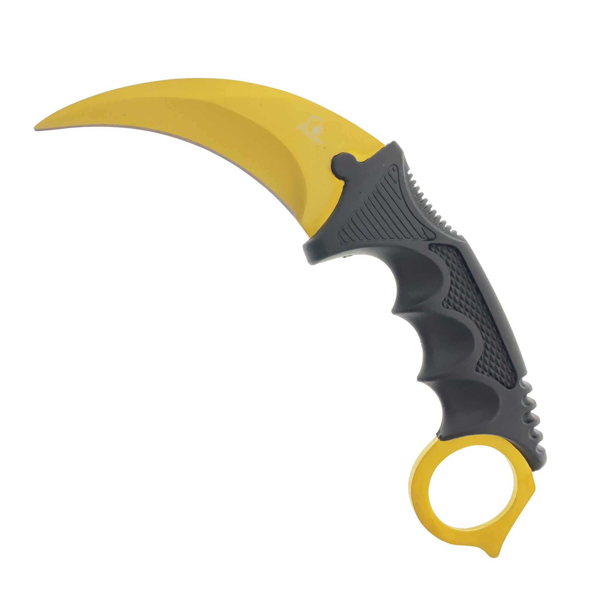 Falcon 7 1/2" Gold Necklace Knife (Karambit)