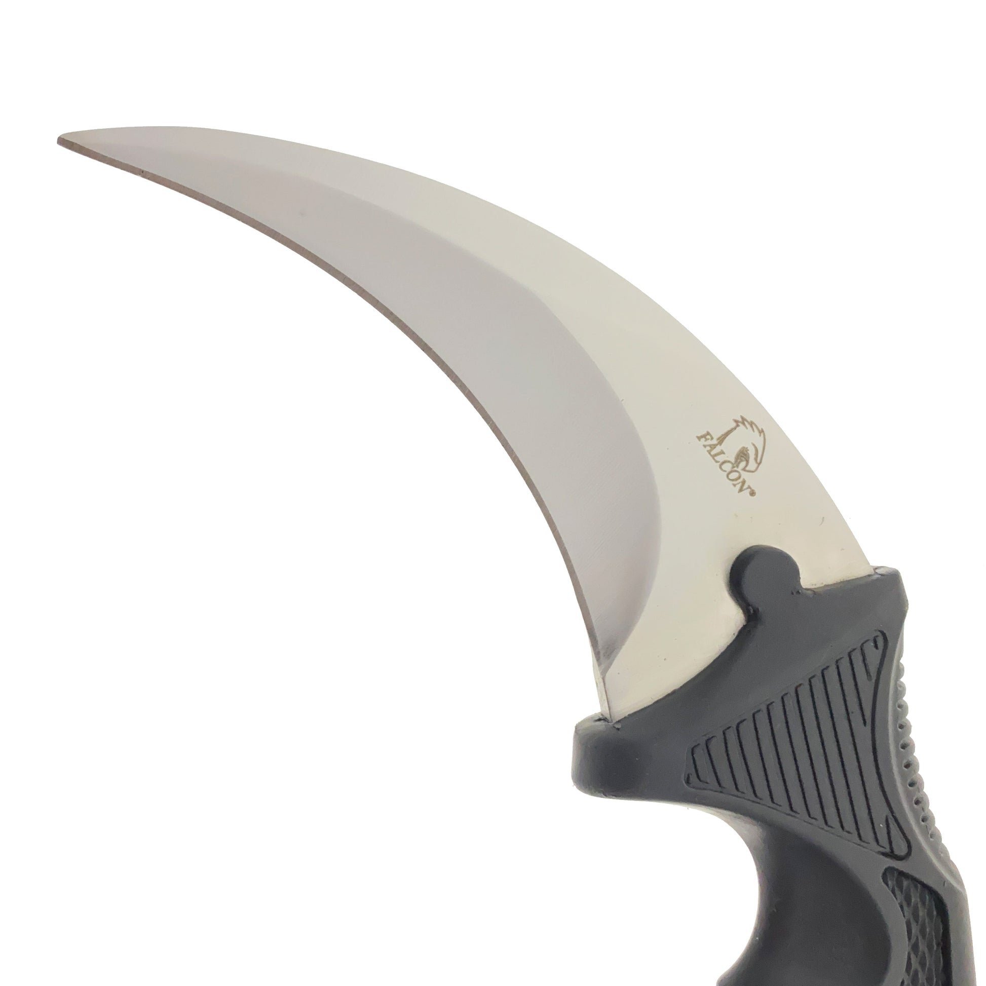 Falcon 7 1/2" Silver Necklace Knife (Karambit)