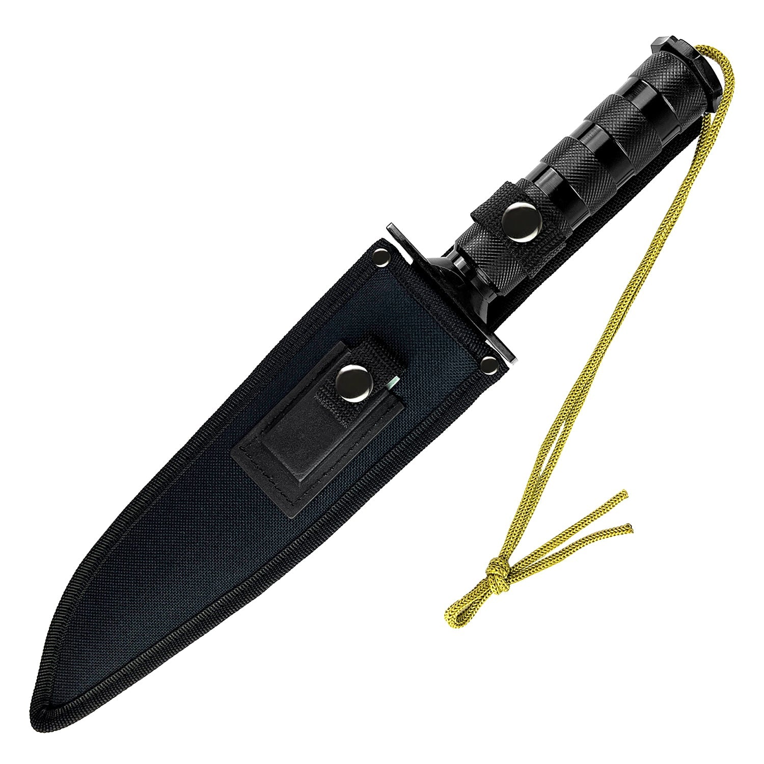 Outlander 9" Black Blade Hunting Knife