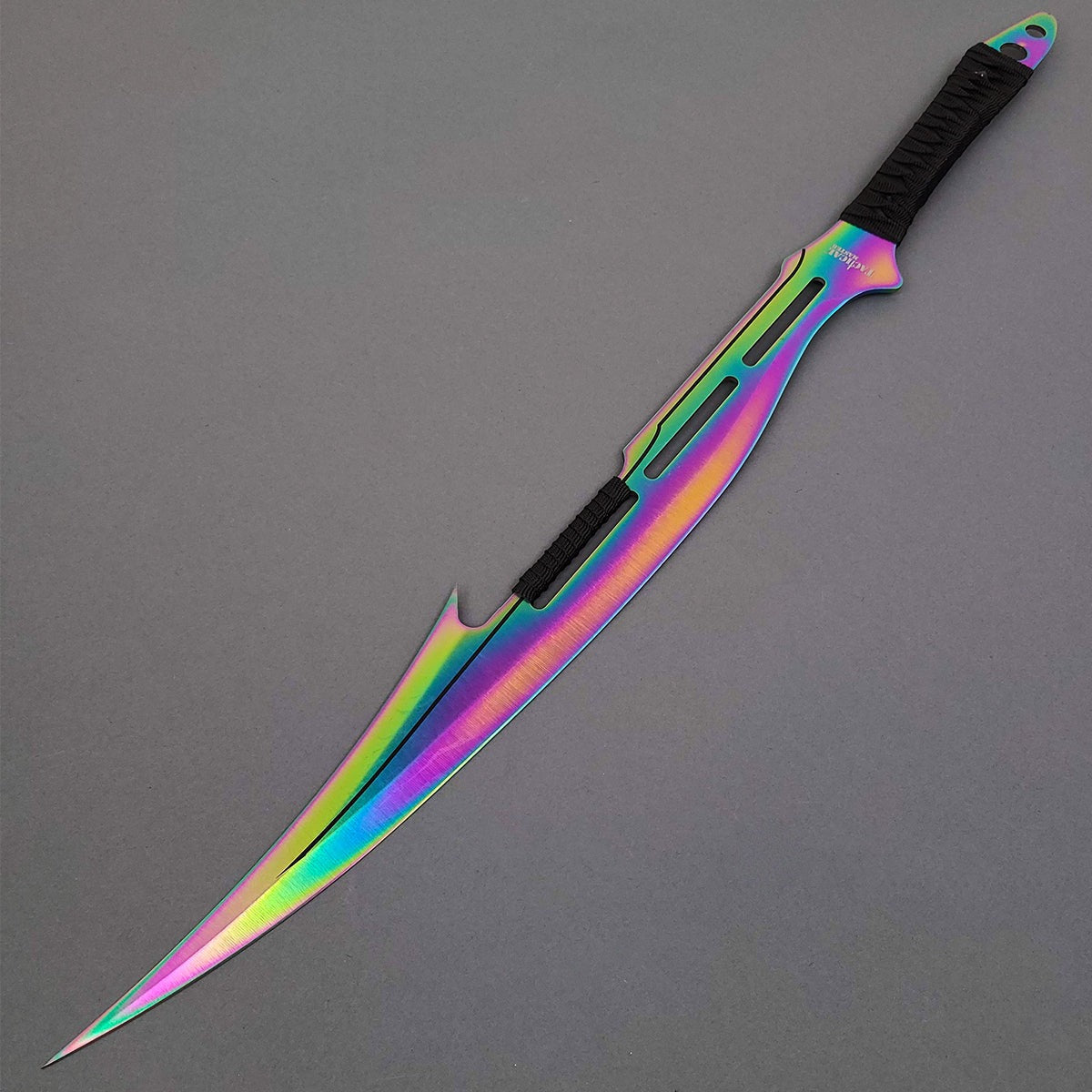 Tactical Master 27" Rainbow Machete with Nylon Sheath