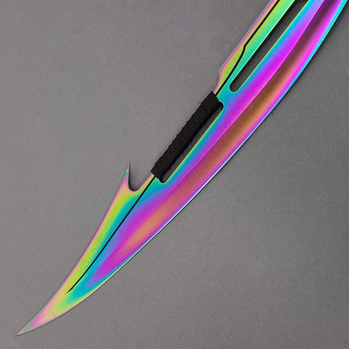 Tactical Master 27" Rainbow Machete with Nylon Sheath