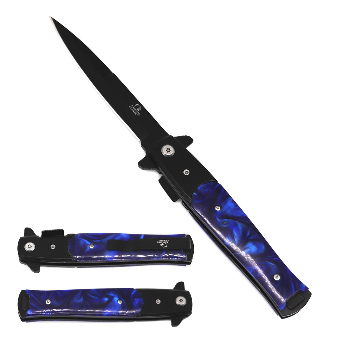 Falcon 8 3/4" Blue Folding Knife