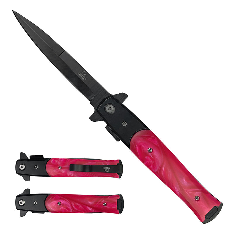 Falcon 8 3/4" Pink Folding Knife