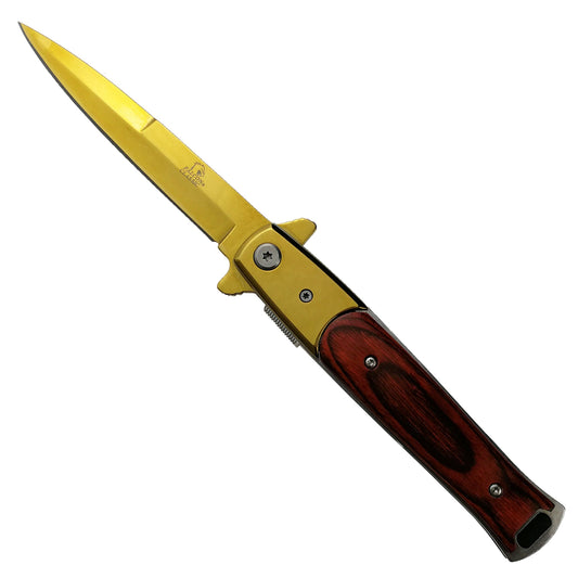 Falcon 8 3/4" Gold Folding Knife