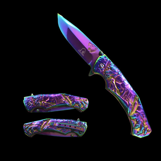 Falcon Knives for Sale - Falcon Rainbow EDC Pocket Knives