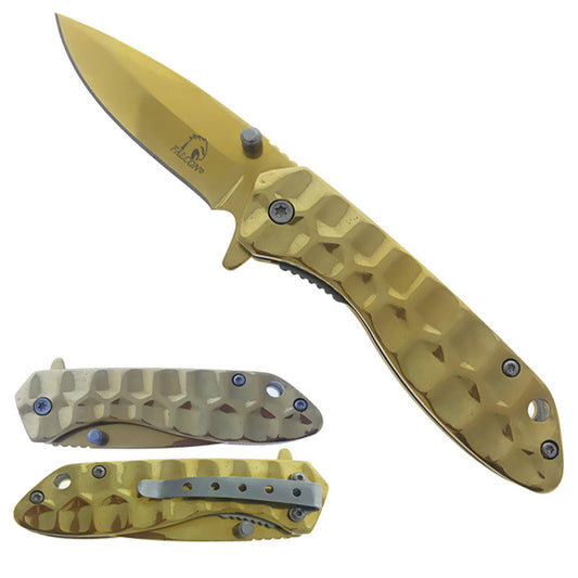 Falcon Gold Spring Assisted Pocket Knife