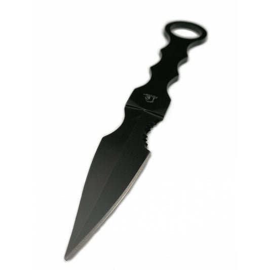 Falcon 7.5" Black Tactical Knife