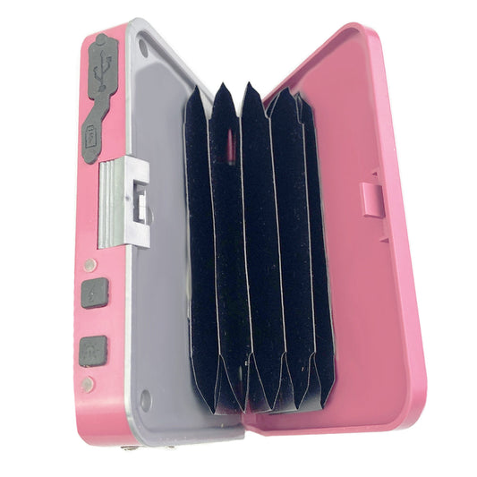 4" Pink Wallet & Power Bank Stun Gun