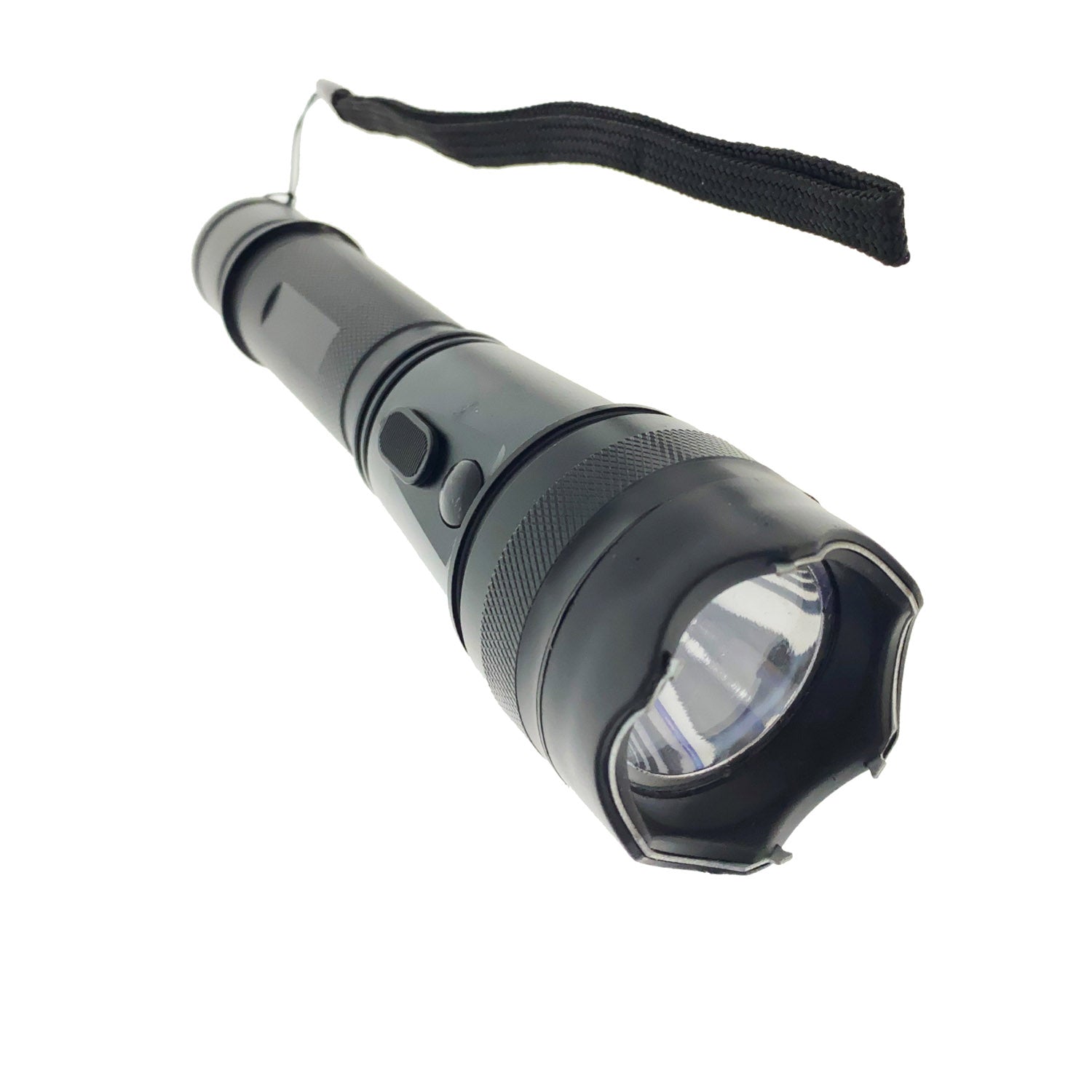 7000Kv Flash light Stun Gun 9 3/4" Overall Length, Charging Adaptor Included