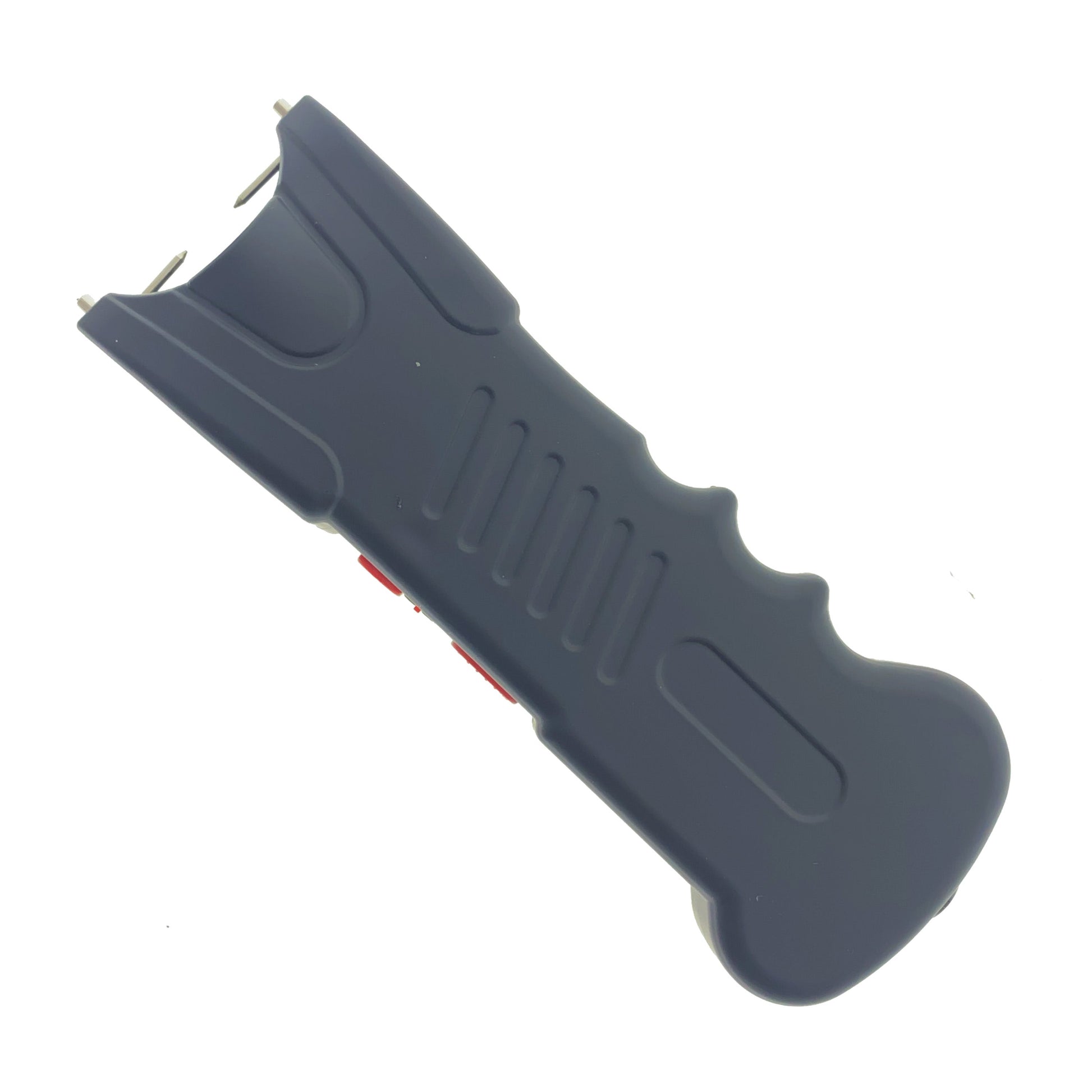 Black Rechargeable Stun Gun w/ LED Flashlight