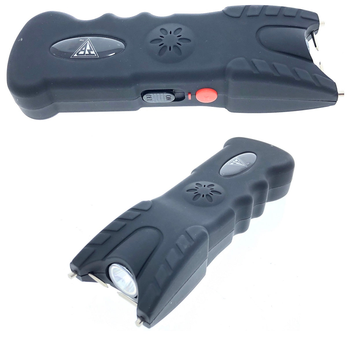 5 1/2" 3 million vol  black Stun Gun with Led Light & Alarm