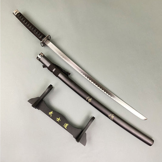 40" Last Samurai "Samurai Spirit" Carving Sword
