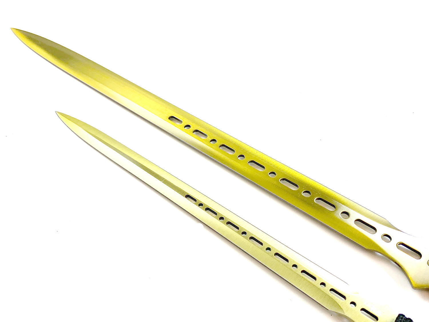 Tactical Master 28"&18" Gold Machete Set