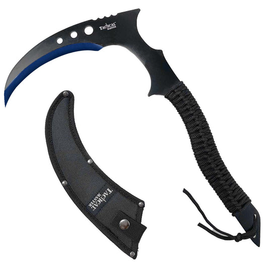 Tactical Master 16" Sickle Blue Blade