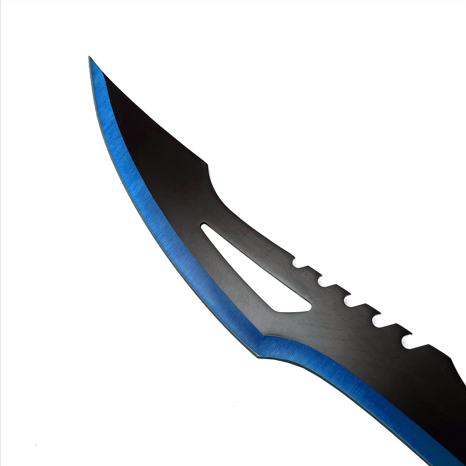 Tactical Master 26" Blue Machete & Throwing Knives