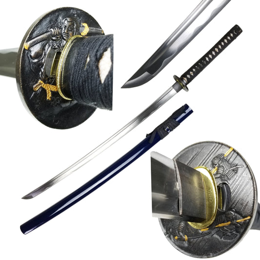 MUSHA ODA NOBUNAGA KATANA BLUE