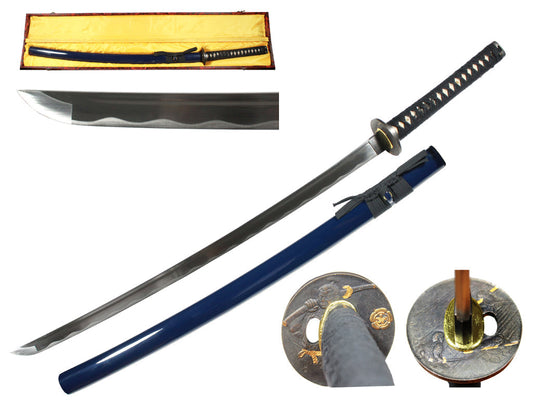 MUSHA ODA NOBUNAGA KATANA BLUE