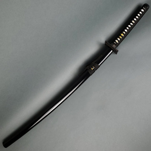 Bishamon “Mizuchi” Handmade Katana Samurai Sword - 1045 High Carbon Steel Full Tang Blade