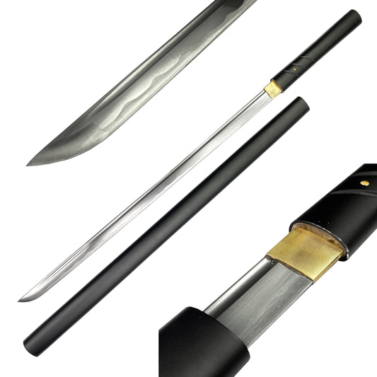 Musha Zatoichi Style Shirasaya (Black)