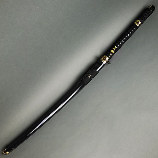 Musha Higanbana Katana w/ Tsuka Dagger (Black)