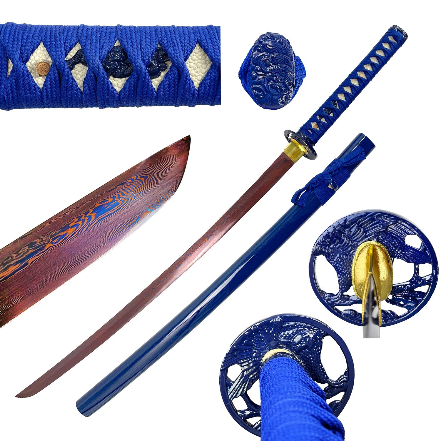 Musha Blue Phoenix Katana