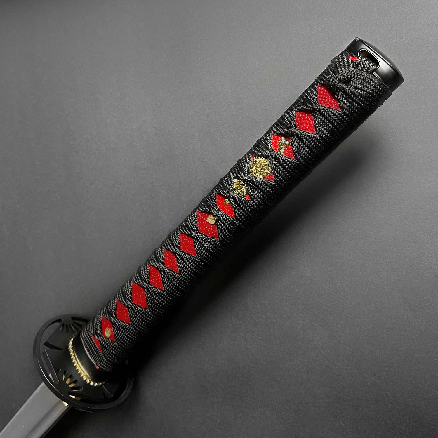 41" Hand Forged Samurai Sword w/Musha stand