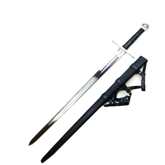 45"  Hand Made Sharp 1060 Steel Medieval Sword