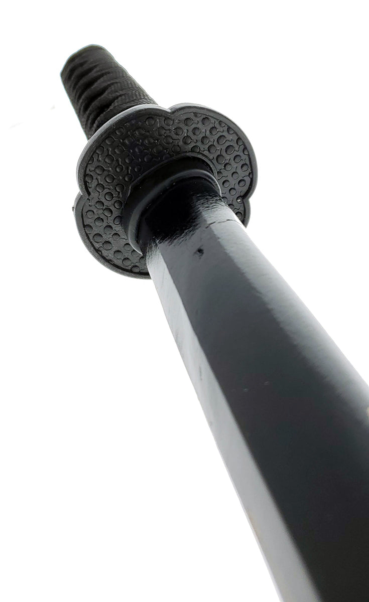 40" Black Wooden Samurai Sword (dragon)