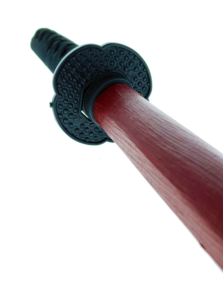 40" Red Wooden Samurai Sword (Bokken)