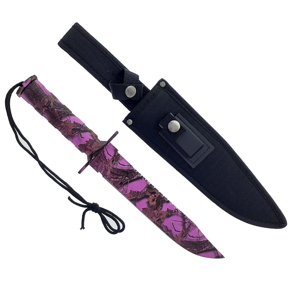 Outlander 9" Purple Blade Hunting Knife