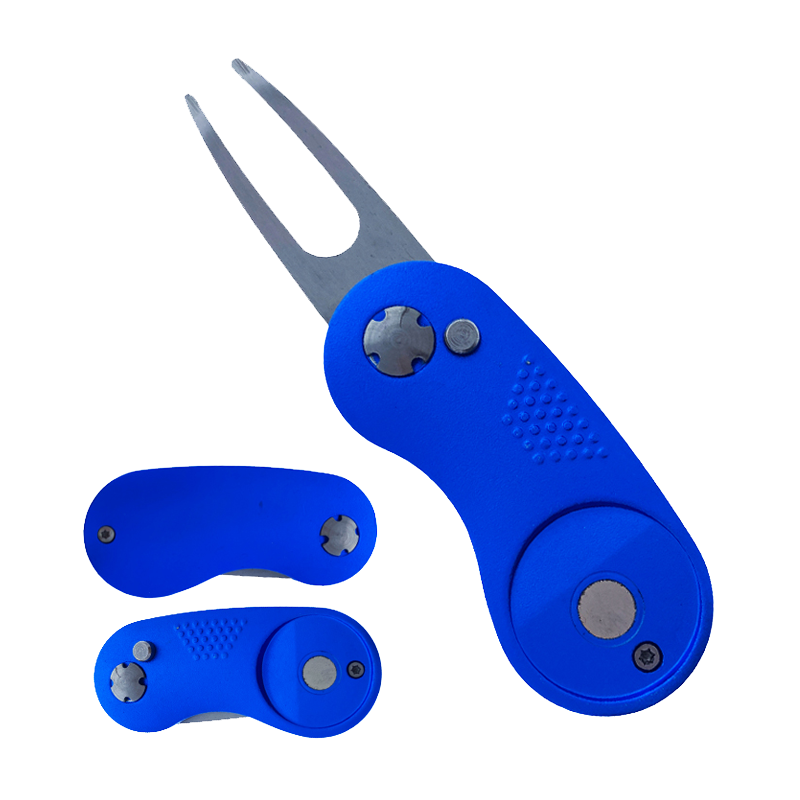 4 1/2" Blue Gold Divot Tool