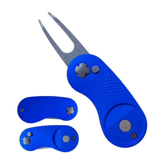 4 1/2" Blue Gold Divot Tool
