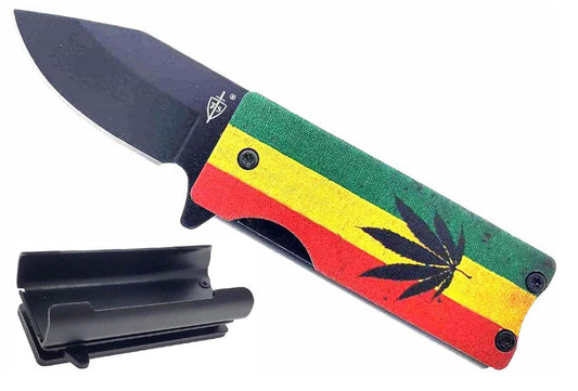 4 1/2" Marijuanna Lighter Knife Case