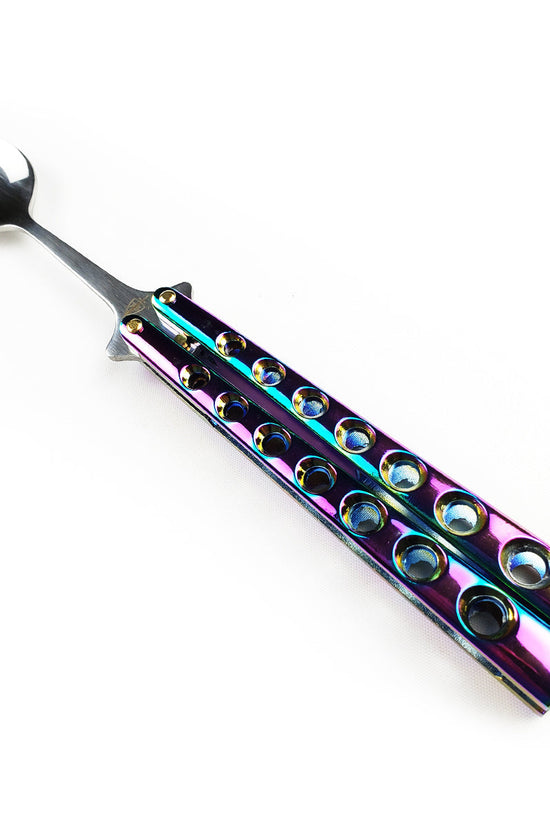 Guild Arms Rainbow Butterfly Spoon Trainer Designed for Safe Practice and Skill Development