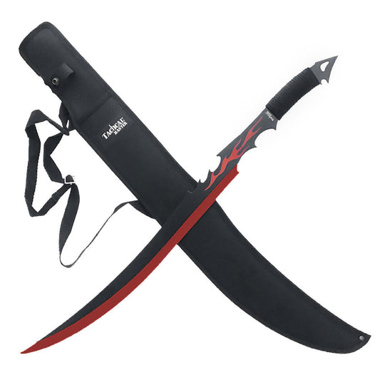 Tactical Master 26" Red Flame Machete